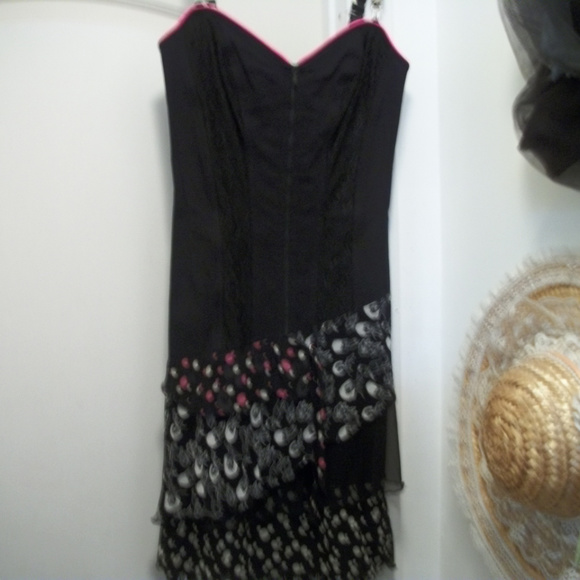 COQUETTE AESTHETIC. STEAMPUNK EURO PINUP TIGHT CORSET DRESS 40, SM - Picture 4 of 7